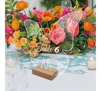 10 Sets Cartello Per Tavolo Da Banchetto Decorazione Parete Con Farfalle
