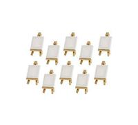 10 sets Mini Display Easel with Canvas 77cm Wedding Table Numbers Painting Hobby Painting Craft DIY Drawing Small Table Easel Gift jn