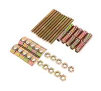 10 Sets Parti Hardware Di Assemblaggio Mobili Connettori Dell'armadio