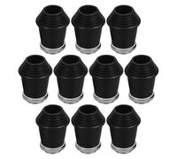 10 Sets Protezioni Per Le Gambe Del Tamburo Hardware Rack Batteria Drum Pad