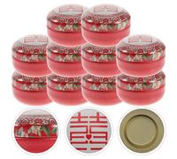 10 Sets Scatole Per Caramelle Scatoline Di Latta Piccole Barattoli