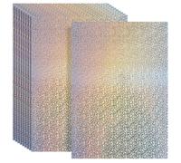 10 Sheets Carta Per Album Glitterata Lavoretti Decorativa Da Creare