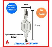 10 Sifone trasparente scarico della condensa split condizionatori climatizzatori