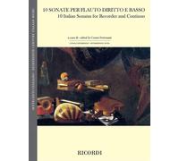 10 Sonate per flauto diritto e basso - a cura di Cesare Fertonani