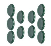 10 sottovasi per Piante in plastica Resistente, vassoi raccogligocce Rotondi un'efficace Raccolta dell'Acqua, Una Protezione della Superficie e Un drenaggio Sano delle casa giardi Verde ID:24cm(9.4")