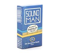 10 Soundman® Ance per Sassofono Contralto - Fine Saxophone Reeds (Durezza: 2,5)