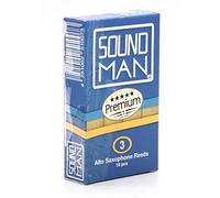 10 Soundman® Ance per Sassofono Contralto - Fine Saxophone Reeds (Durezza: 3,0)
