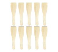 10 spatole in legno, set di spatole per formaggio, spatola per raclette, spatola in legno per teglia elettrica, spatola, utensili da cucina, adatto per cucina e feste (21 cm)
