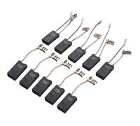10 spazzole di ricambio in carbonio per Bosch 5-40 DCE GSH 5-CE GSH 5E 5-40 DE trapano martello rotante demolizione parte 1617014135