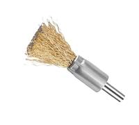 10 Spazzole Lucidatura Trapano Legno Gambo 6Mm Per Falegnameria