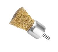 10 Spazzole Lucidatura Trapano Legno Gambo 6Mm Per Falegnameria