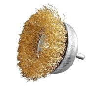 10 Spazzole Lucidatura Trapano Legno Gambo 6Mm Per Falegnameria