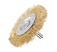 10 Spazzole Lucidatura Trapano Legno Gambo 6Mm Per Falegnameria