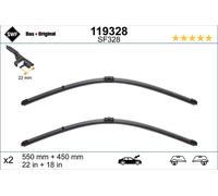 10 Spazzole Tergicristallo SWF Per OPEL ASTRA H