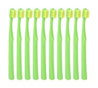 10 spazzolini ortodontico ortodontico, spazzolino interdentale ortodontico, spazzolino per la pulizia dei denti, strumento di pulizia dello spazzolino da denti per bambini adulti per la pulizia di parentesi graffe e ponti ortodontiche