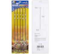 10 Spiedini da kebab 1,5 mm. Acciaio inossidabile 50cm. Ideale per spiedini di carne