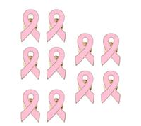 10 spille con nastro per la consapevolezza della salute delle donne, spille decorative per abbigliamento, ornamenti, accessori da matrimonio, spille in lega