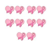 10 spille con nastro per sensibilizzazione, da donna, per l'assistenza sanitaria, spille decorative per vestiti, spille in lega per abiti