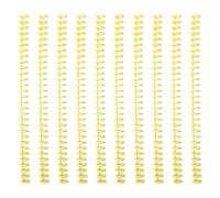 10 spirali per rilegatura a spirale, facili da aprire e chiudere, per studenti e insegnanti, pettini e spine