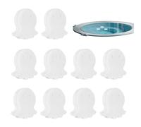 10 spugne assorbenti riutilizzabili per vasca idromassaggio per piscina, casa, interni ed esterni, 10 pezzi