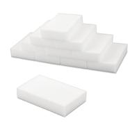 10 spugne in melamina per la pulizia multiuso, extra spesse e di lunga durata, spugne magiche in melamina per vasca da bagno, pavimenti, battiscopa, bagno, cucina e detergente per pareti