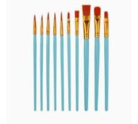 10 spugne per trucco con 1 set di pennelli, spugne per trucco per bambini, set di pennelli per trucco, trucco per bambini, trucco per bambini