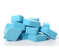 10 spugne per trucco, primer viso compatto per cipria, spugna di ricambio per fondotinta cosmetico impeccabile, sensibile e tutti i tipi di pelle, blu, A33