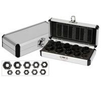 10 St.Schraubenausdreher Estrattore Set Schraubenloeser 3/8 " Ausbohrer