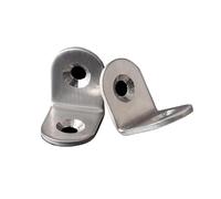 10 staffe angolari in acciaio inossidabile elementi di fissaggio protezione supporto angolare sette dimensioni che supporta hardware for mobili Per Mobili, Scaffali, Sedie In Legno(30x30x16mm)