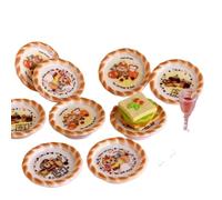 10 stampi per il pane in miniatura per cuccioli, casa delle bambole per bambini, accessori per fingere