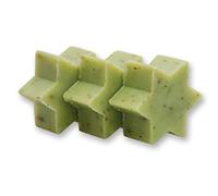 10 stelle di sapone mini verbena - sapone di Natale - Florex latte di pecora - sapone