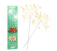 10 stelline scintillanti capodanno Josette 18 cm