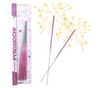 10 stelline scintillanti capodanno Midi colorate oro rosa 17 cm