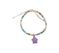 10 stili di perline di riso fatte a mano in tessuto elastico divertente mostri con un occhio solo gioielli multicolore gioielli divertenti mostri perline per ragazze adolescenti