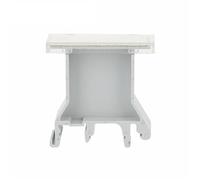 10 supporti for marcatori B1 da montare su guida DIN NS35 35 mm for l'identificazione della morsettiera JB1, etichetta di marcatura for supporto marcatore con piede fisso(B2(UBE-D))