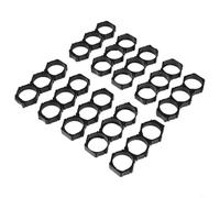 10 supporti per batteria in plastica per applicazioni fai da te 21700 (10 pezzi 1 x 3)