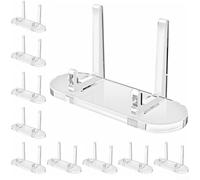 10 supporti per carte collezionabili in acrilico per carte sportive e carte da gioco, compatibile con SGC BGS Graded Collectibles Struttura trasparente per esporre collezioni in casa, ufficio o mostra