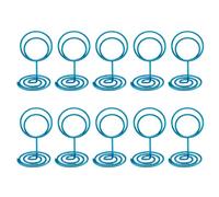 10 Tabella Numero Supporti Per Filo Ferro Place Thopent Card Card Stappa Memo