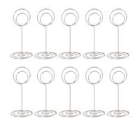 10 Tabella Numero Supporti Per Filo Ferro Place Thopent Card Card Stappa Memo