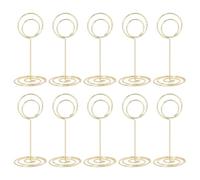 10 Tabella Numero Supporti Per Filo Ferro Place Thopent Card Card Stappa Memo