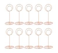 10 Tabella Numero Supporti Per Filo Ferro Place Thopent Card Card Stappa Memo