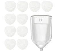 10 tappetini deodoranti per orinatoi - filtri ecologici per vasino per controllo degli odori | tappetini per orinatoi durevoli per hotel, bagni, case, bagni e servizi igienici