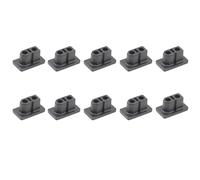 10 tappi antipolvere XT60 XT60H maschio/femmina, in PVC, anti-sporco, colore giallo/nero, per drone RC Aircraft (10 pezzi, nero maschio)