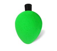 10 tappi in schiuma per pesci per trota, indicatori di profondità regolabile, con tubo per pescatori convenienza (verde)