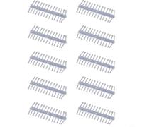 10 tappi per esche rapide per pesca alla carpa, accessori per la pesca alla carpa (9 mm trasparente)
