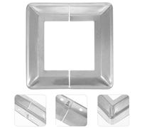 10 tappi per pali per recinzione divisi, coperture per pali, per ringhiere per