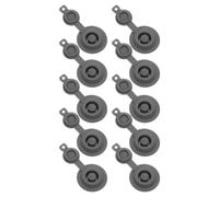 10 tappi per valvola per cuscino da viaggio - Ugello dell'aria a molla -