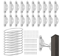 10 tasselli per mobili anti punta kit di ancoraggi per mobili in metallo ancoraggi da parete per mobili sicuri 181,4 kg per mobili resistenti al terremoto cinghie di sicurezza per cassettiere a prova