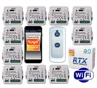 10 telecomandi WiFi TUYA RFR-CM per tapparelle in omaggio