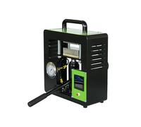 10 Ton 600W portatile manuale macchina di stampa di calore con 6 X 12cmDual piastra di riscaldamento e LSD timer di controllo, pesante stampa for l'estrazione dell'olio, tessuti stampati(220v)